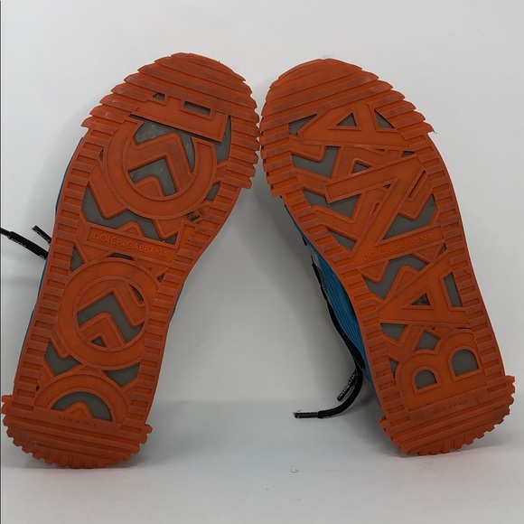 Dolce & Gabbana NS1 Orange Logo Low Top AO224-80995 Lifestyle Shoes - EU 40 - Picture 15 of 15